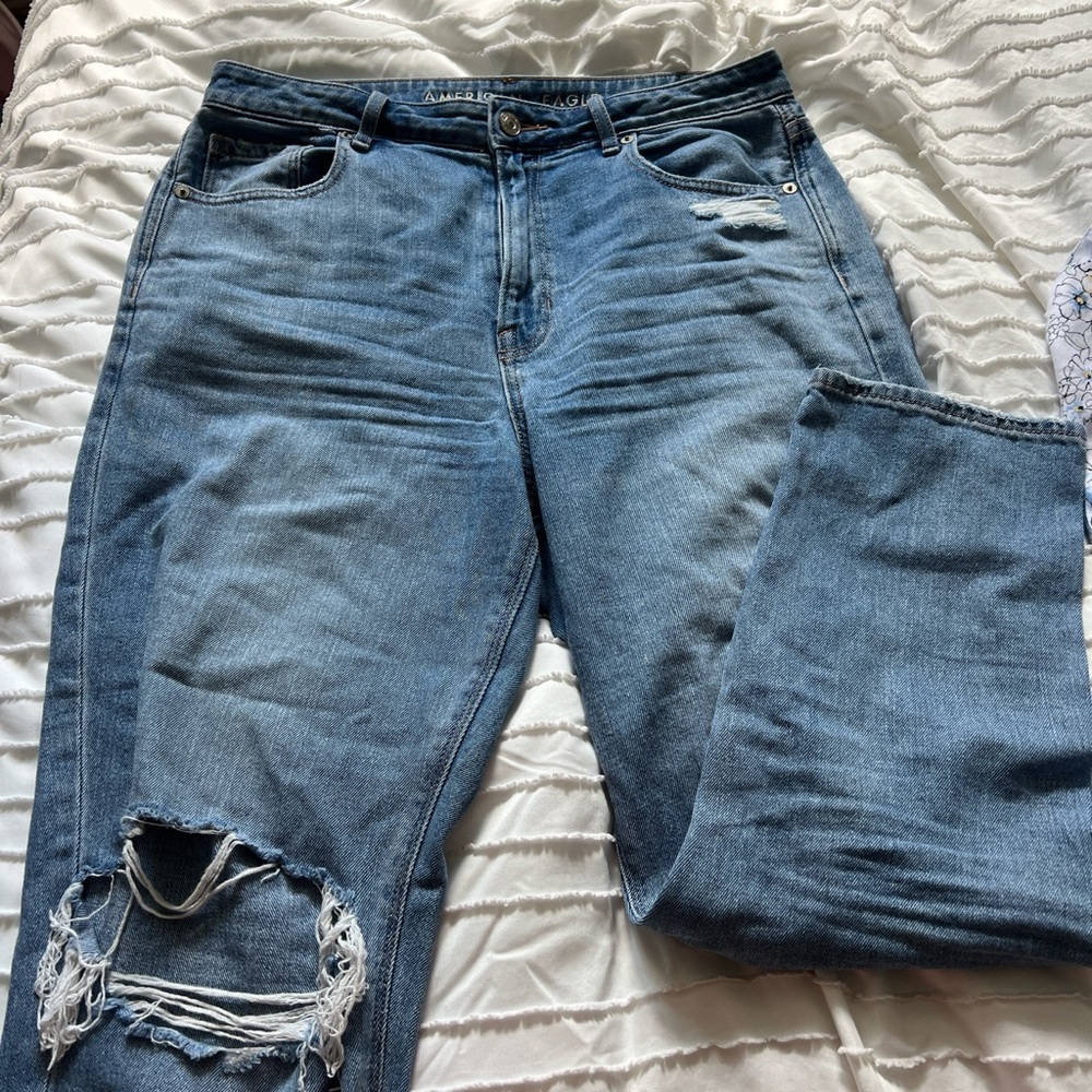 Size 10 short American Eagle mom jeans